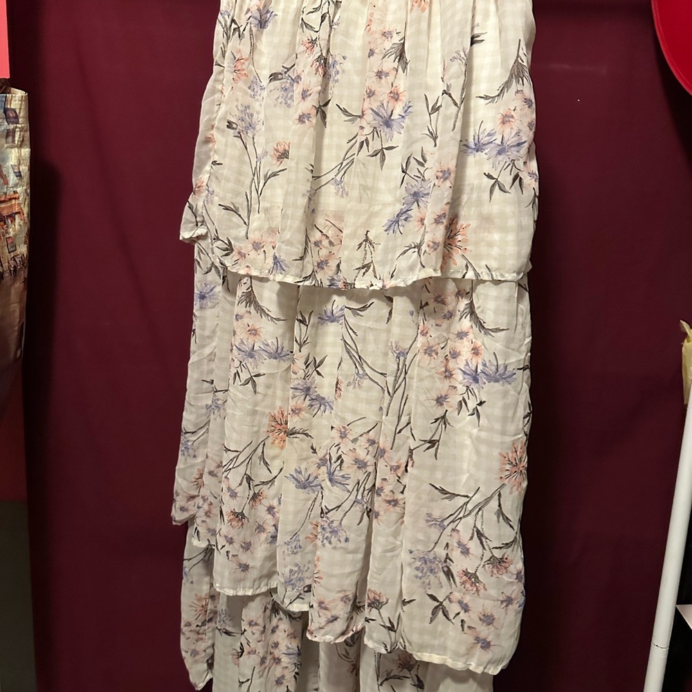 Floral A-Line Skirt